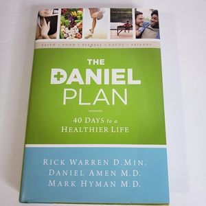 The Daniel Plan 40 Days to a Healthier Life HBDJ Book Rick Warren